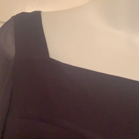 Diane Von Furstenberg Purple Sheath Dress with Long Bishop Sleeves for Cocktail - Picture 5 of 11